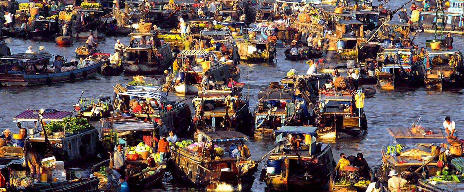 Cai Be Floating Market