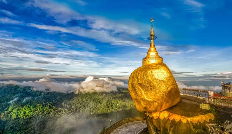 Golden Rock at Mt. Kyaiktiyo - Tour Packages and Vacation | Ancient Orient Journeys