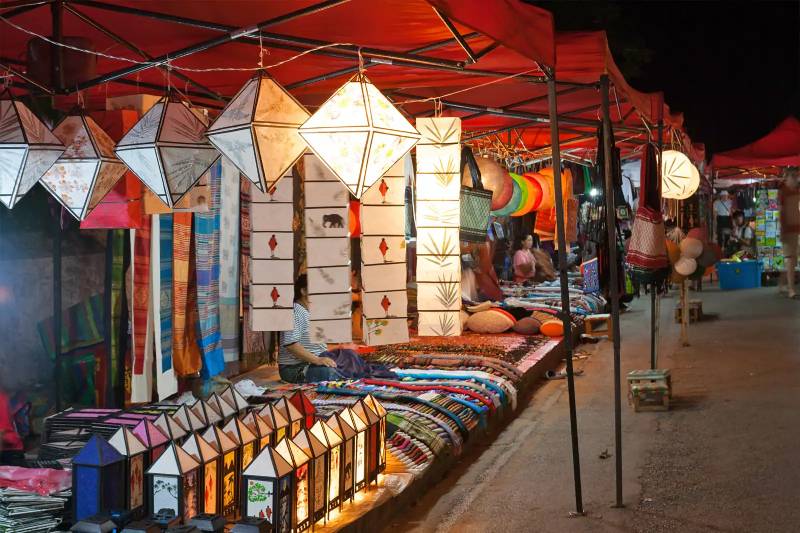 Luang Prabang Night Market| Ancient Orient Journeys