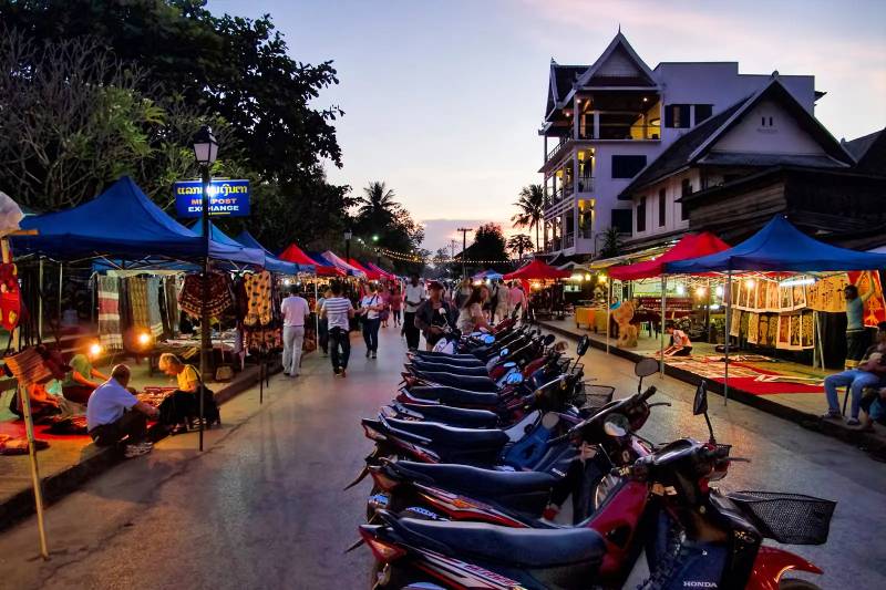 Luang Prabang Night Market| Ancient Orient Journeys