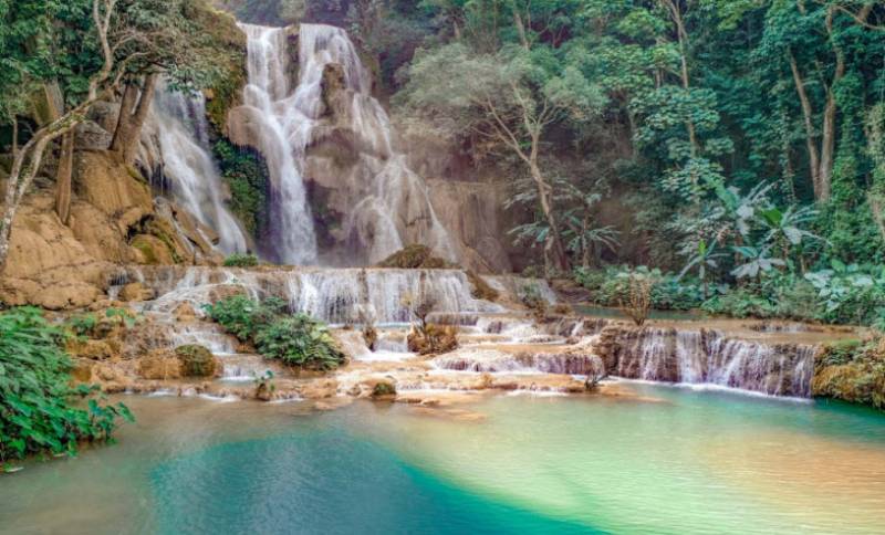 Kuang Si Waterfall, Luang prabang | Ancient Orient Journeys