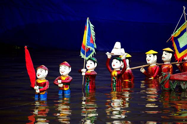 Watch A Water Puppet Show