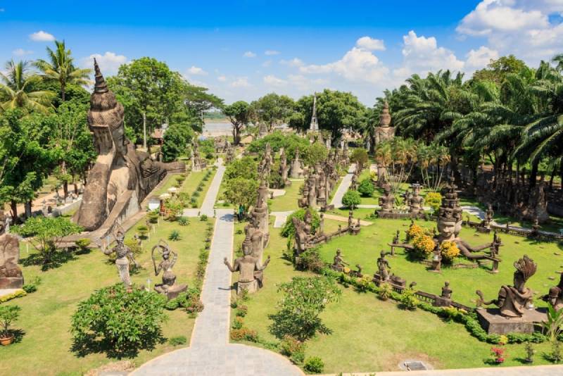 Buddha Park - Top 10 temples in Laos you must see at least once | Ancient Orient Journeys